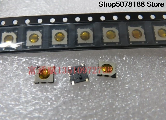 Fornecimento de estoque original tipo patch 5X5X0.9H micro interruptor de chave de toque