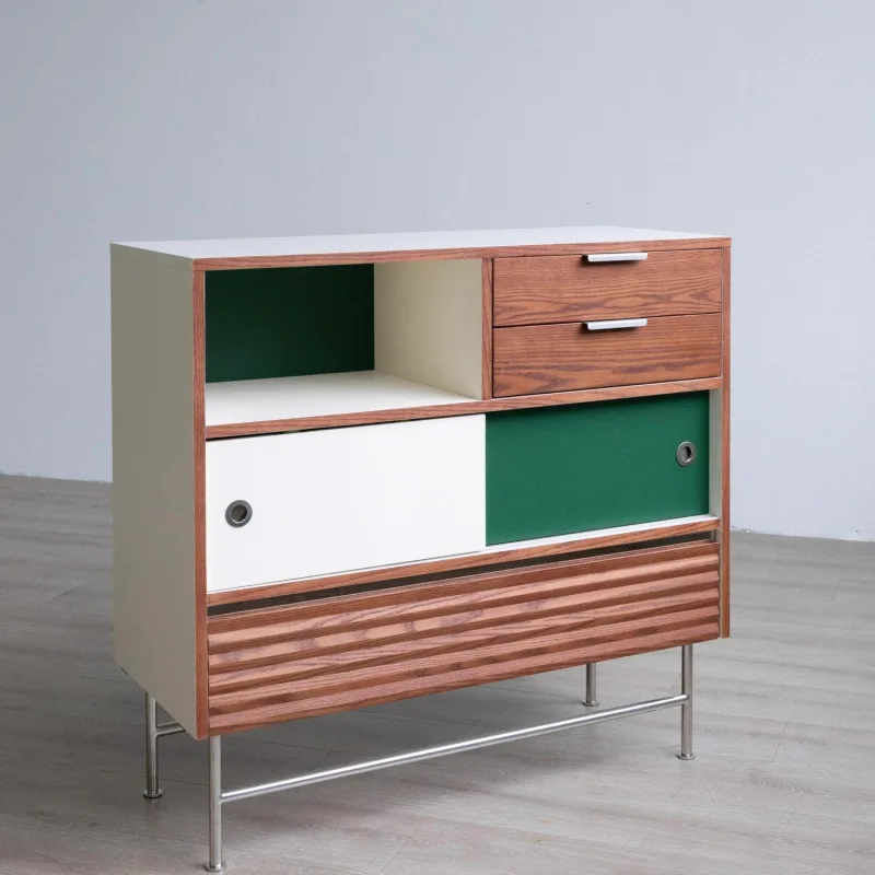 Color Restaurant Bücherregal Seitenschrank Spind