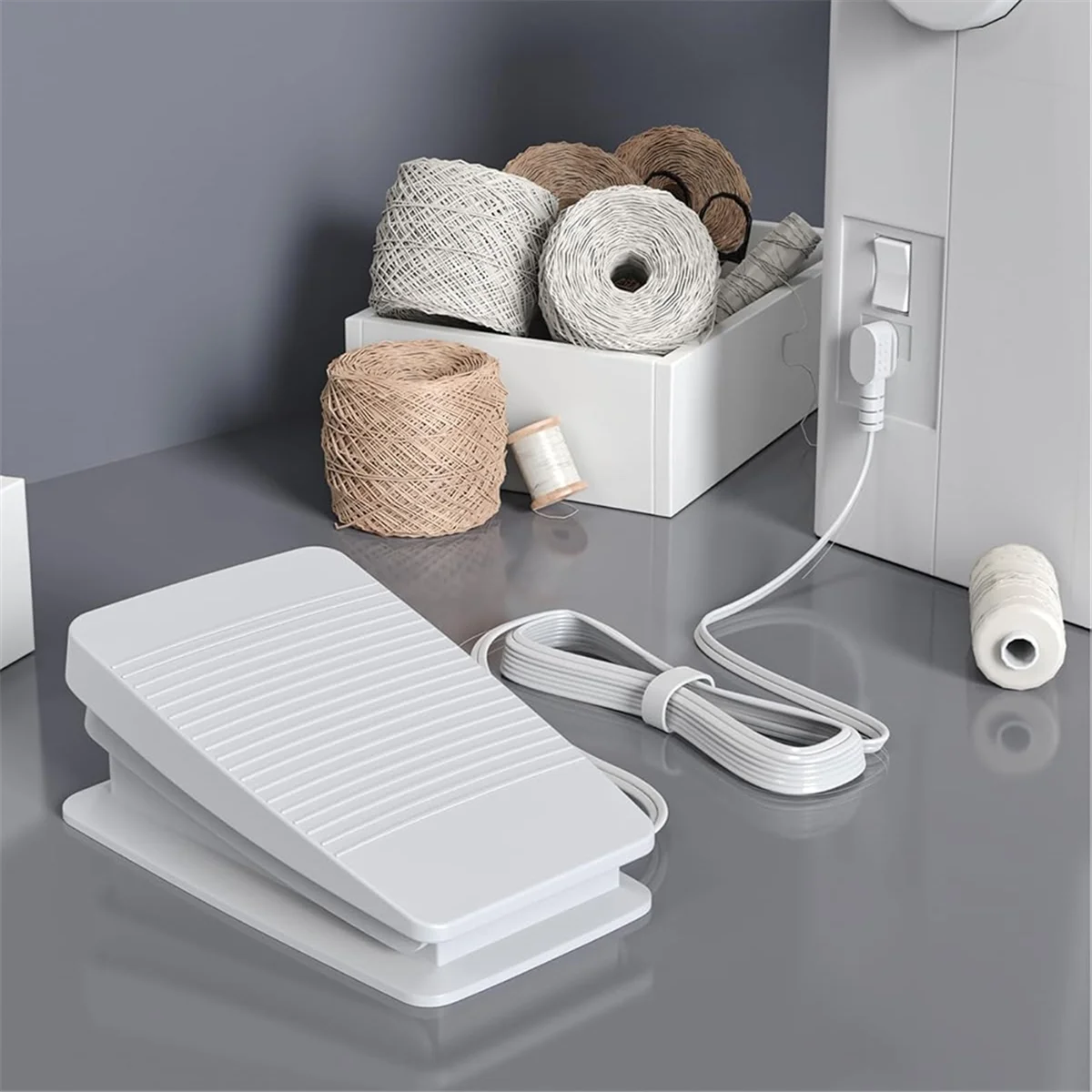 BAAQ Foot Pedal for Babaylock Simplicity Sewing Machine SE600 CS6000I with Cord Control FC-322 XC8816021