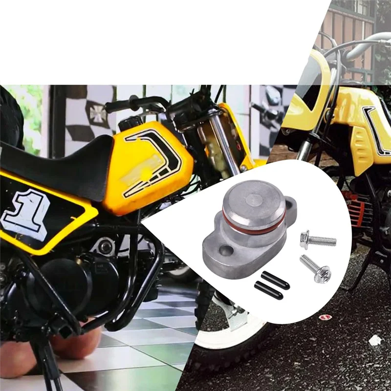 

-A95Z Oil Pump Plug Cover For Yamaha PW50 PW80 Y-Zinger 1981-2024 With Oil Pump Plug O Ring