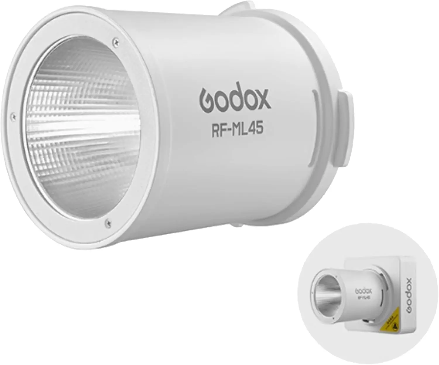 Godox RF-ML45 mini Reflector for Godox ML100Bi ML100R ML60II Bi ML80bi ML150Bi Portable LED Video Light