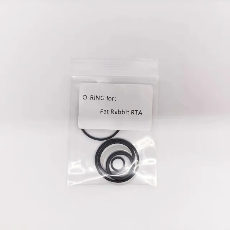 1Pack  Silicone Seal Ring for Dead Rabbit V1 V2 / V3 / Fat Rabbit Solo / RTA Machine Accessories Black Colors