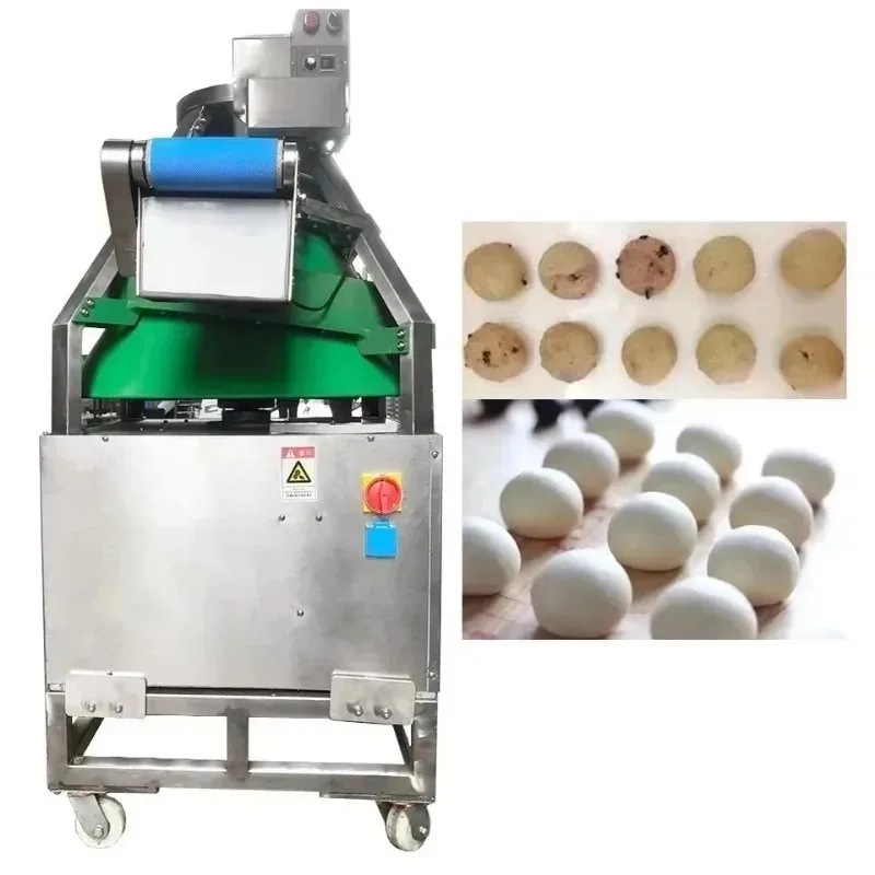 Full Automatic Dough Rounding Machine Small Balls Maker Round Ball Making Pizza Roller Dough Rounding Machine Cone Rounder