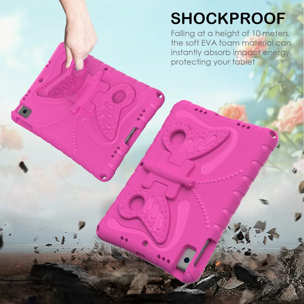 Case for TCL Tab 8 Wifi 2023 for TCL Tab 8 LE 2023 Soft EVA Stand Cover with Kickstand Kids Funda Handle Shockproof Capa