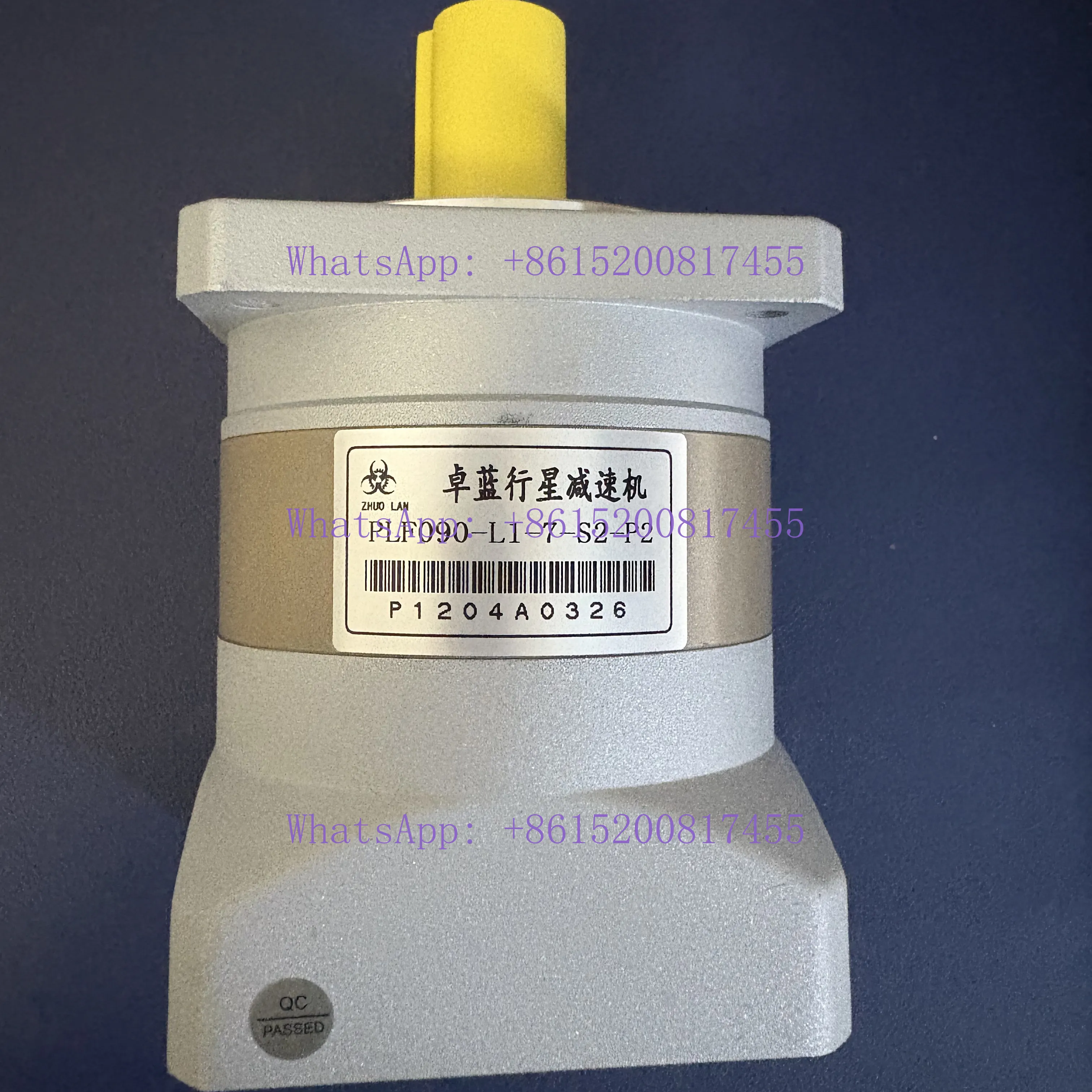 

Планетарный редуктор PLF090-L1-7-S2-P2 с серводвигателем