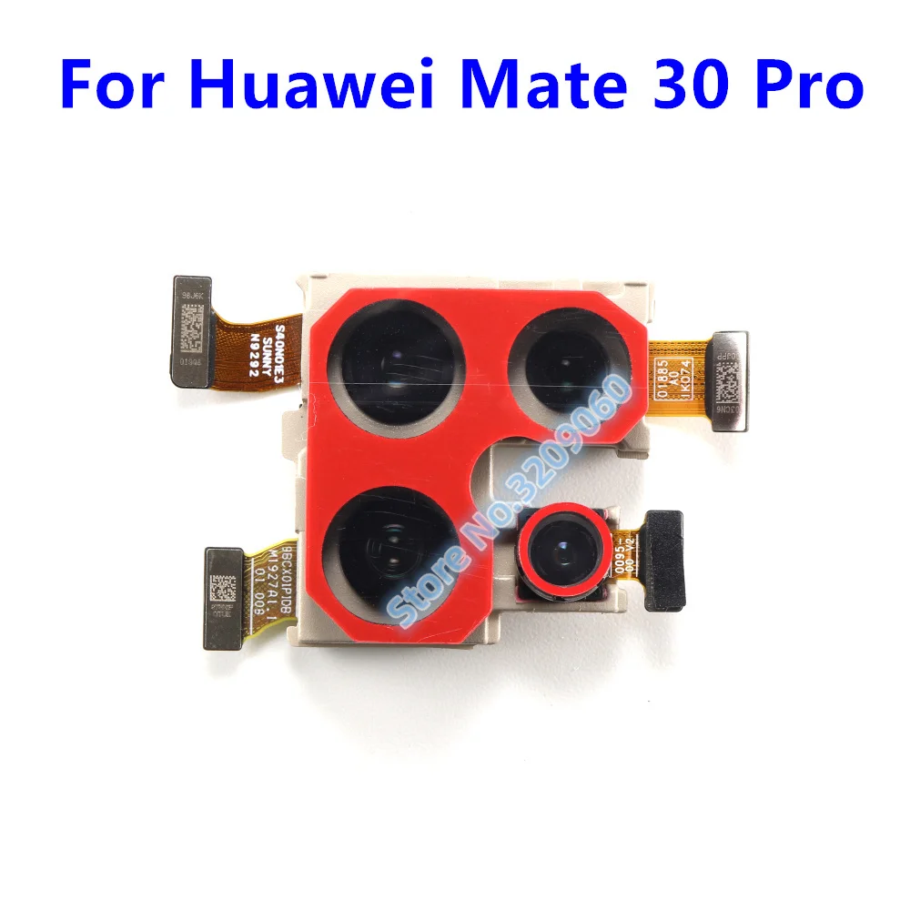 Front Rear Camera For Huawei Mate 30 Pro Single Back Camera Module Backside View Replacement Spare Parts