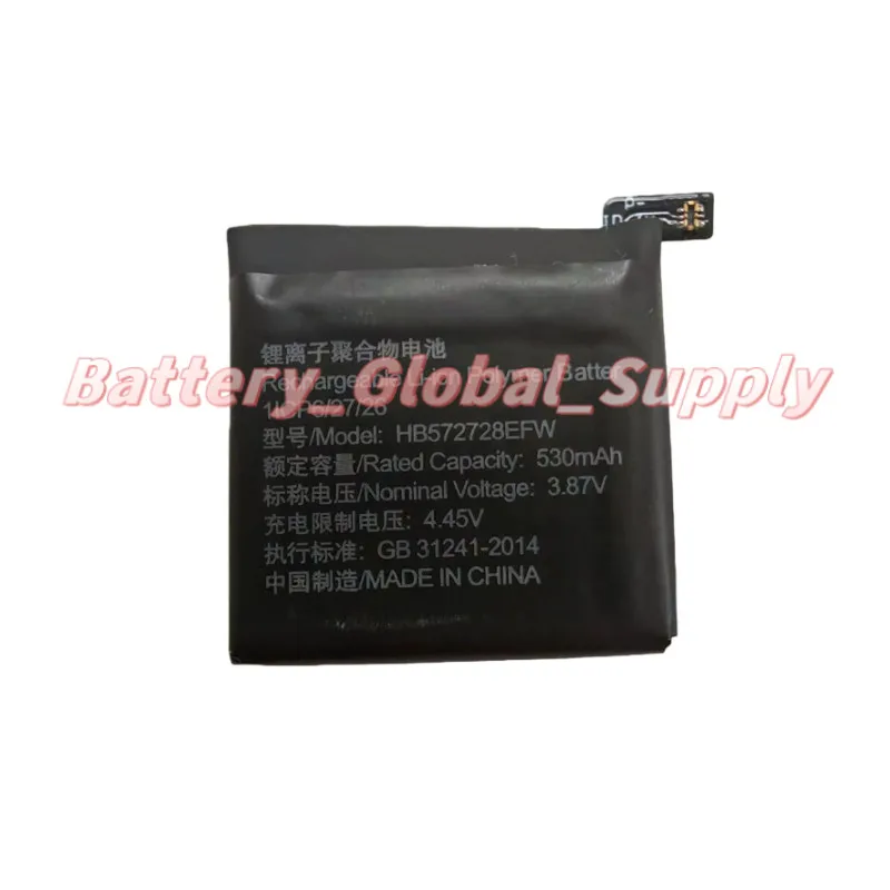 

3.87V 530MAH battery for watch GT3pro 46mm HB572728EFW fast delivery, brand new 1 piece -