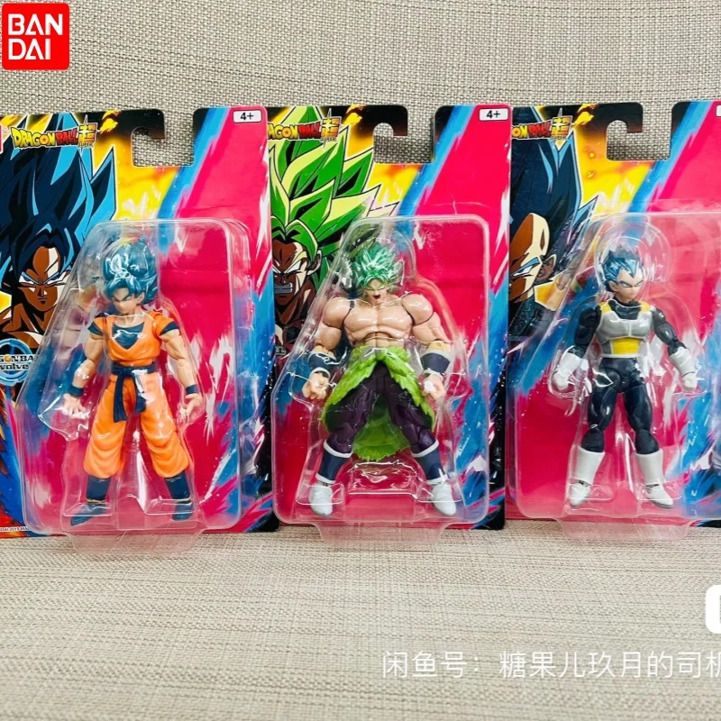 

Bandai Драконий жемчуг супер красивая версия Brolli Goku pleita мобильный кукла гаражный комплект настольная игрушка