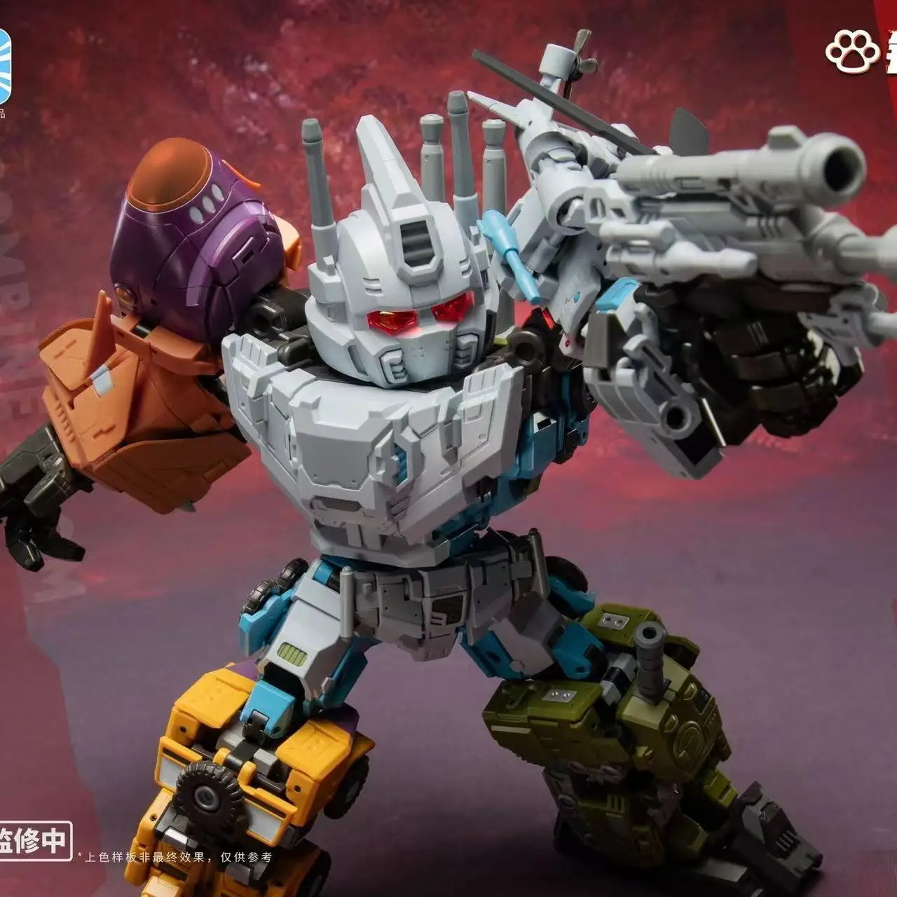 Laser Cat Huntianbao JGM-SKP03 Huntian Little Leopard Steel Boy Party Fit Transformation Toy Aircraft Model