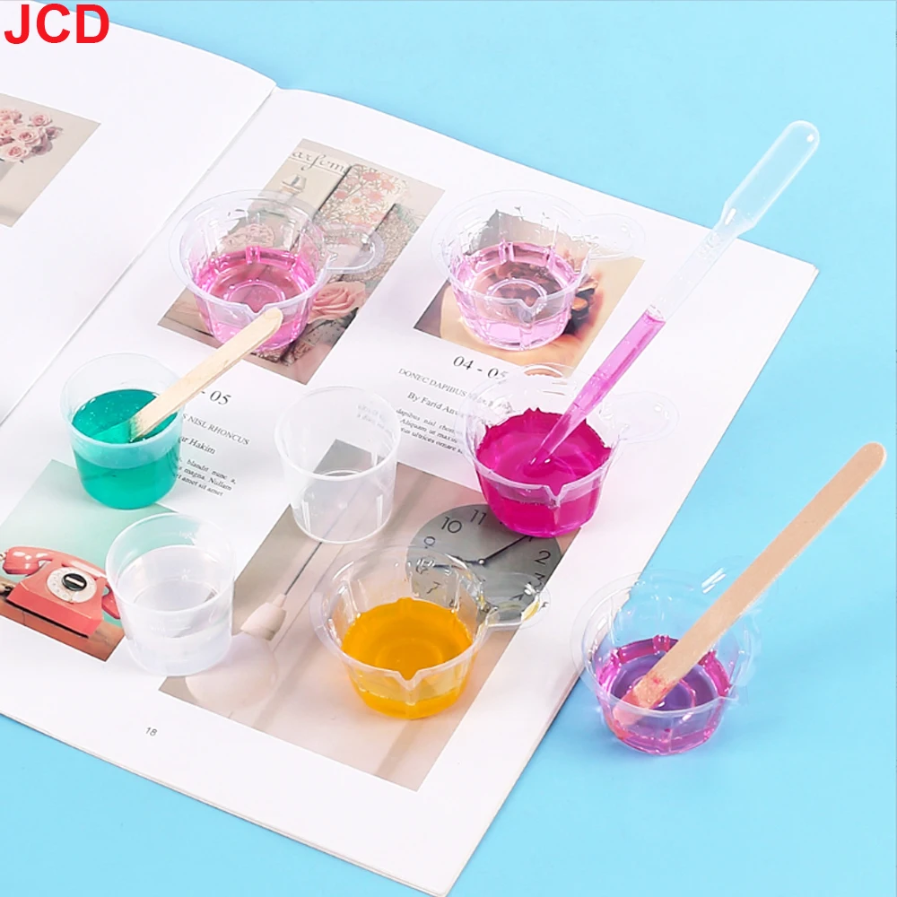 JCD DIY Crystal Clear Epoxy To - Resin Mixing Cup 评论和价格