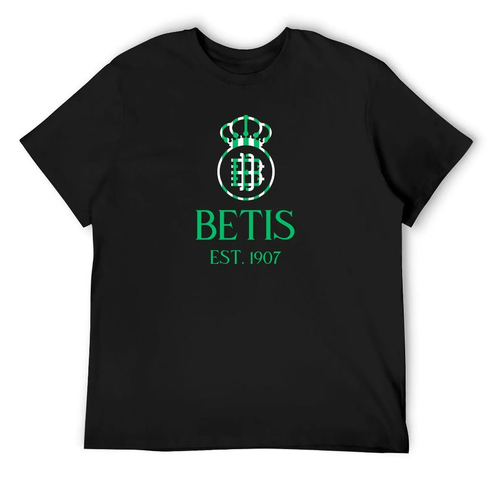 Betis Striped Green T-Shirt blanks luxury t-shirt oversize t-shirts man plain black t shirts men