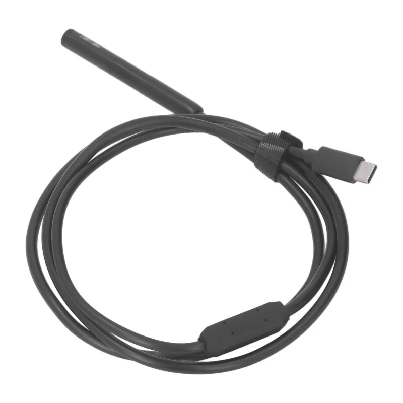 USB C Endoscope Camera 1920P Dual Lens IP67 Waterproof Inspection Camera With Semi Rigid Cable For Mobile Phone 1 Meter Cable