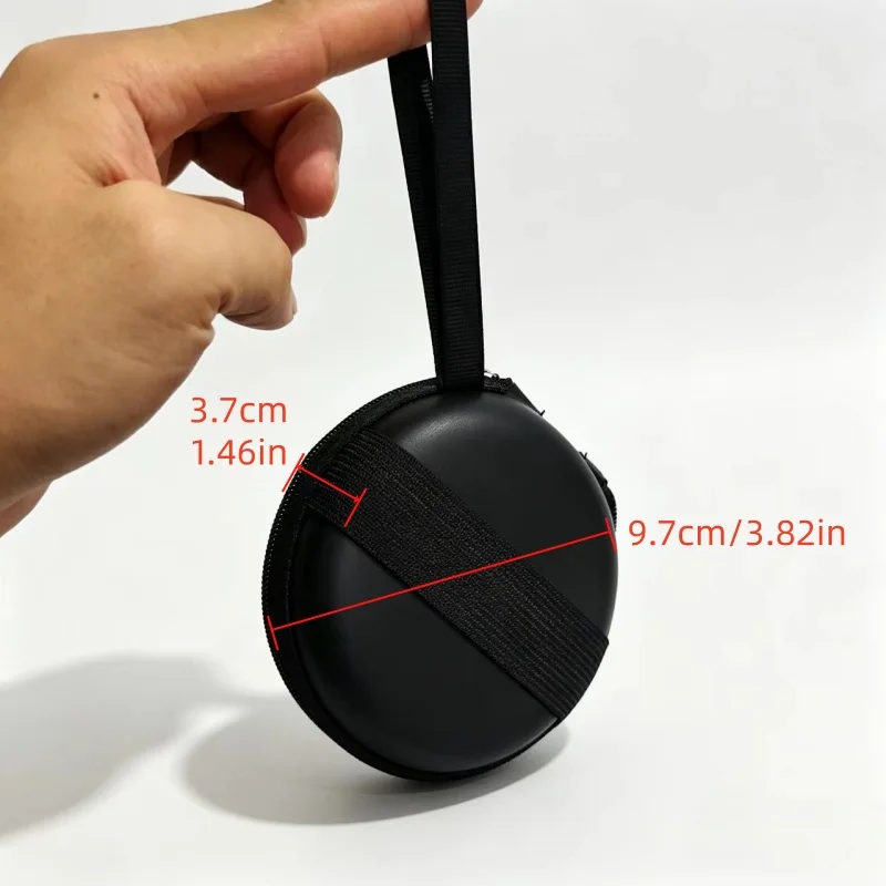 1/2/3/4pcs Foldable Glasses Storage Case, Compact, Practical & Portable, PU Outer Surface, Easy to Clean