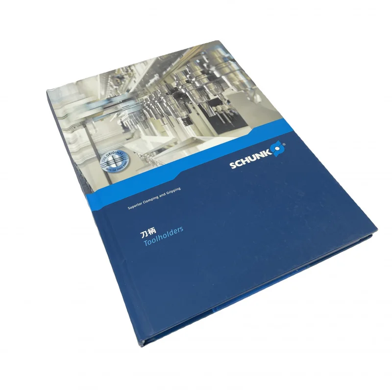 

50 0.Zhang.Custom.Spot hard cover book printing product Introduction book with flap and