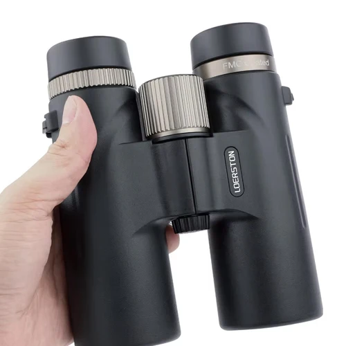 Binoculares 12x42 telescopio profesional HD potente prisma BAK4 multicapa de largo alcance para observación de aves caza Camping al aire libre