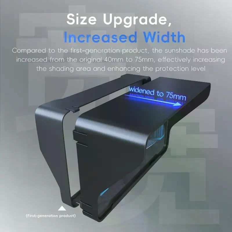 For ZONTES ZT 368G 368-G 368 G G368 2024 2025 Motorcycle Dashboard Sun Visor Cover Instrument Screen Sunshade Guard Protection