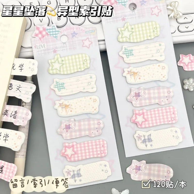 Cute Pet Special-shaped Index Sticker Cute High-value Label Sticky Note Sticker Student Catalog Classification Message Sticker