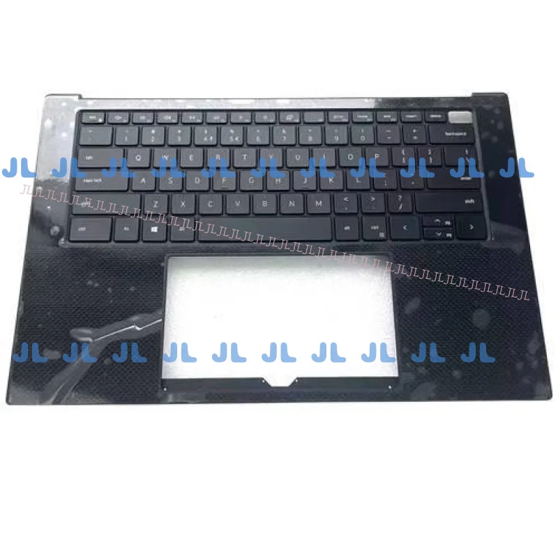 

LI+ 0GN0D2 New Palmrest Upper Case US Backlit KB For Dell XPS 9520 9530 M5570 M5580