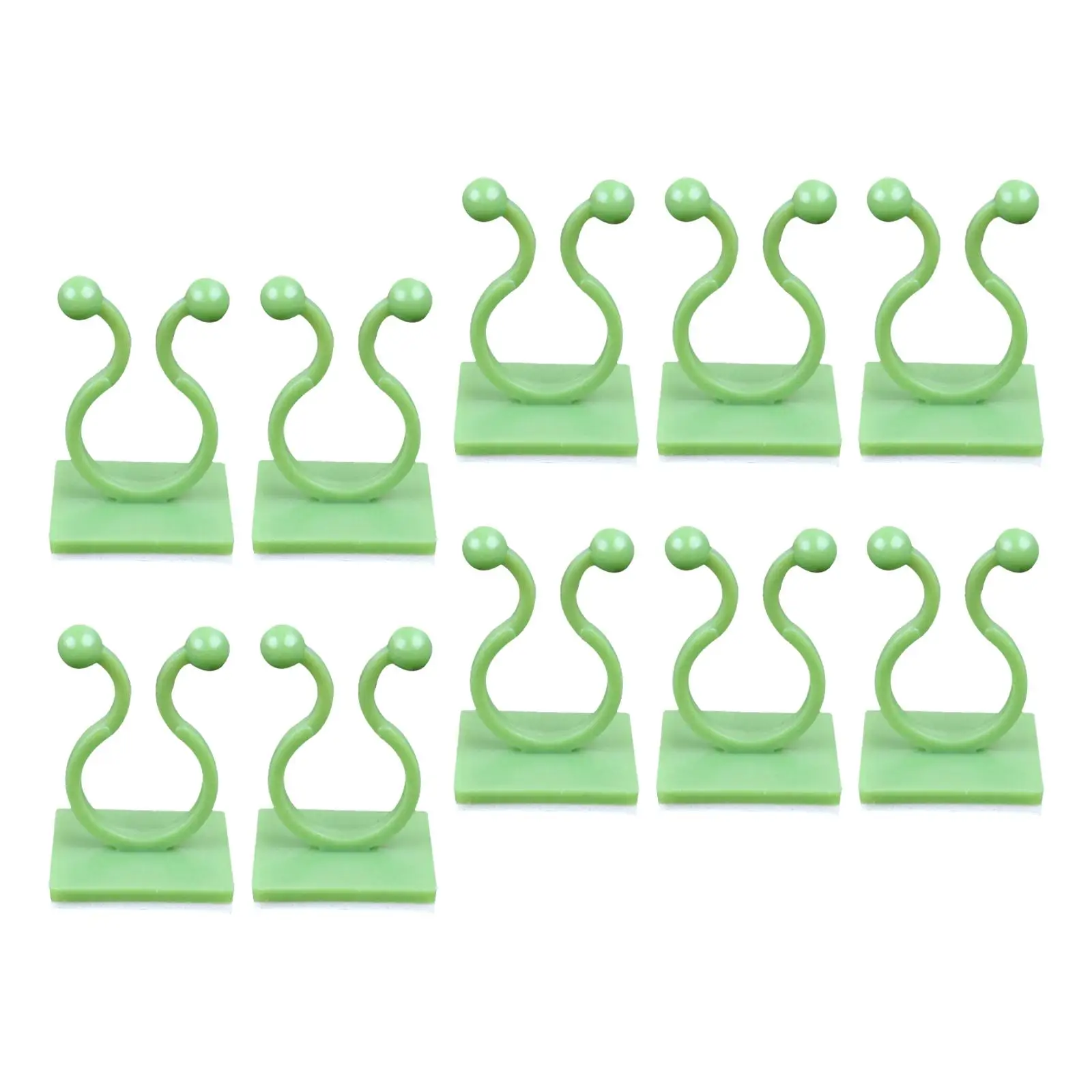 10Pcs Plant Climbing Wall Fixture Clips Plant Vine Traction Holder Wall Rattan clamp for Balcony