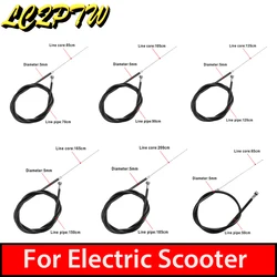 50/70/90/110/120/130/145/150/160/180/185/200cm Brake Cable Front Rear Drum Brake Line for Electric Scooter Accessories