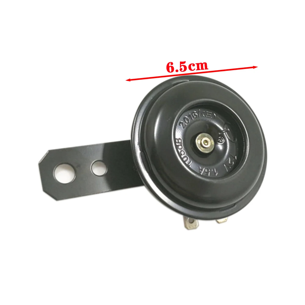Universal Motorcycle Electric Horn 12V 105db Super Loud Waterproof  Scooter E-Bikes Round Loud Horn Motocross ATV modified part