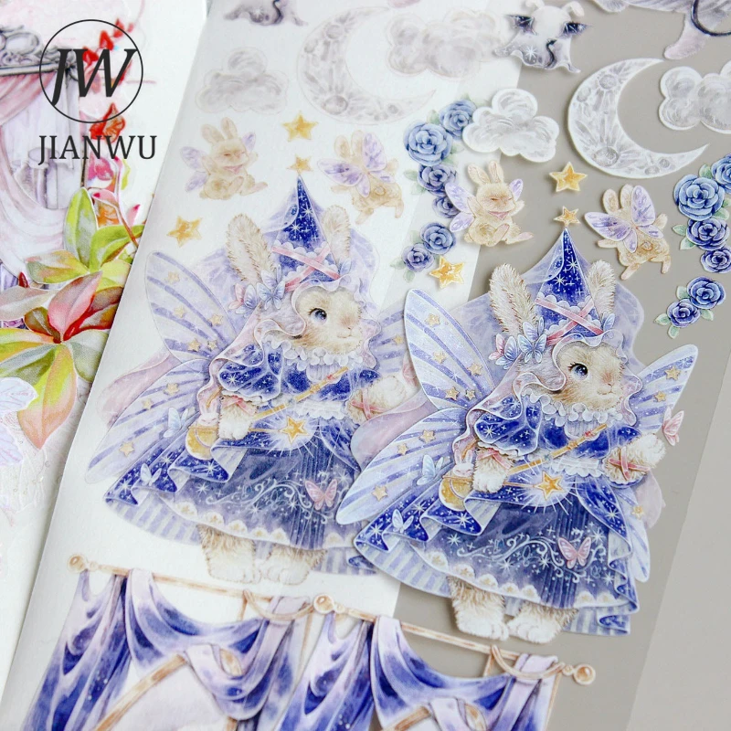 jianwu-nastro-adesivo-pet-60mm-10m-con-motivi-kawaii-di-conigli-fiori-e-paesaggi-per-collage-scrapbooking-e-decorazione-creativa