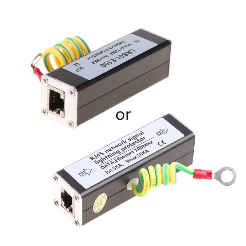 Netwerk RJ45-bewakingsapparatuurcamera voor bliksemafleider overspanningsbeveiliging