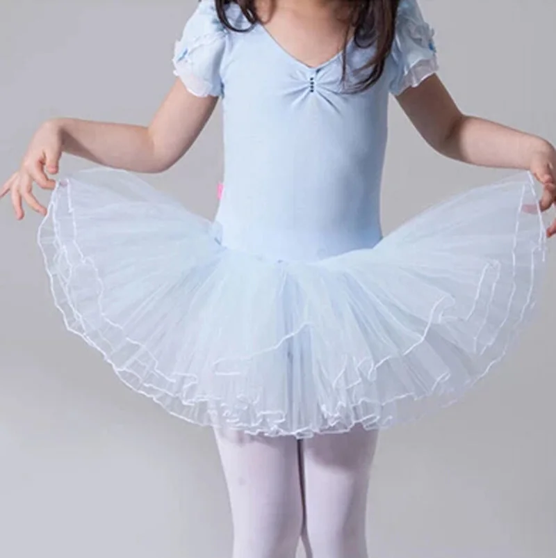 تنورة باليه للأطفال بأكمام قصيرة فستان رقص توتو وصل حديثًا فستان رقص باليه احترافي عالي الجودة #1