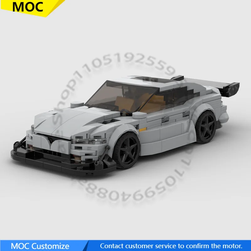 

349 PCS Speed Hypercar 2025 Model S Plaid Custom MOC Customize Modular Building Block Popular Brick DIY Assembly Toy Gift