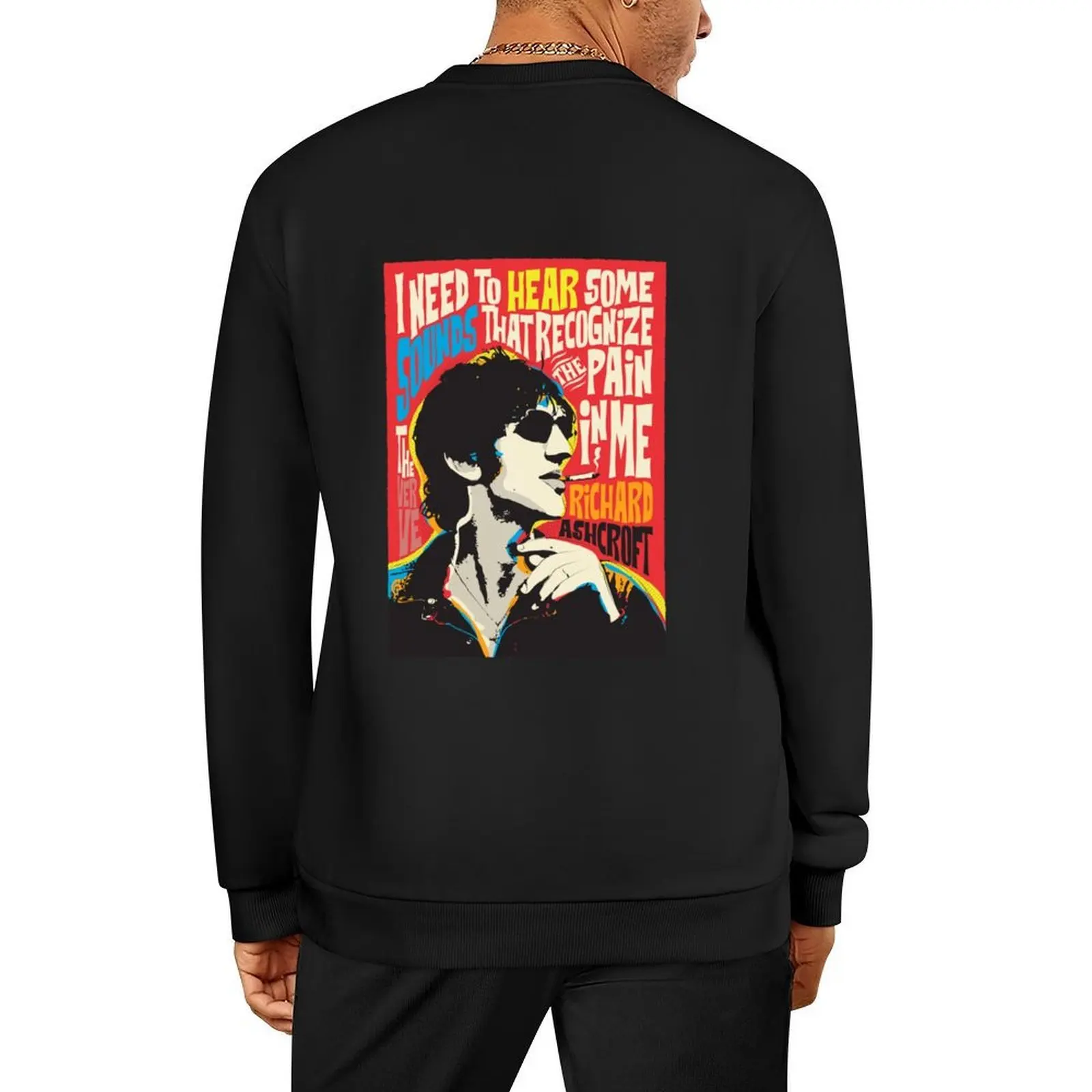 

Richard Ashcroft Pop Quote Pullover tracksuit men clothes korean autumn clothes men's autumn clothes new hoodies and sweatshirts