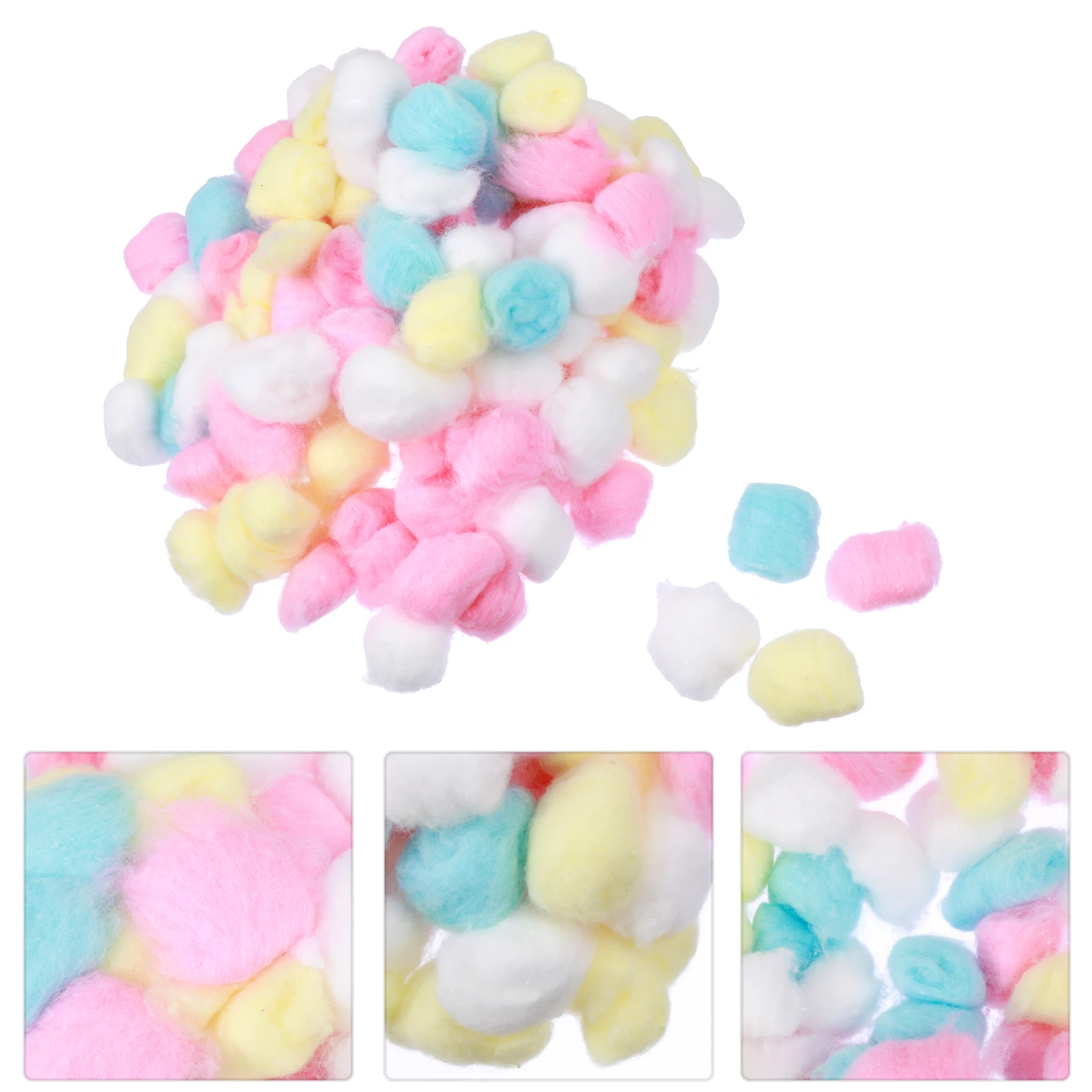 

5Packs Colored Cotton Balls for Hamsters Pet House Winter Warm Cushion Comfortable Bed Soft Sleeping Accessories Toy