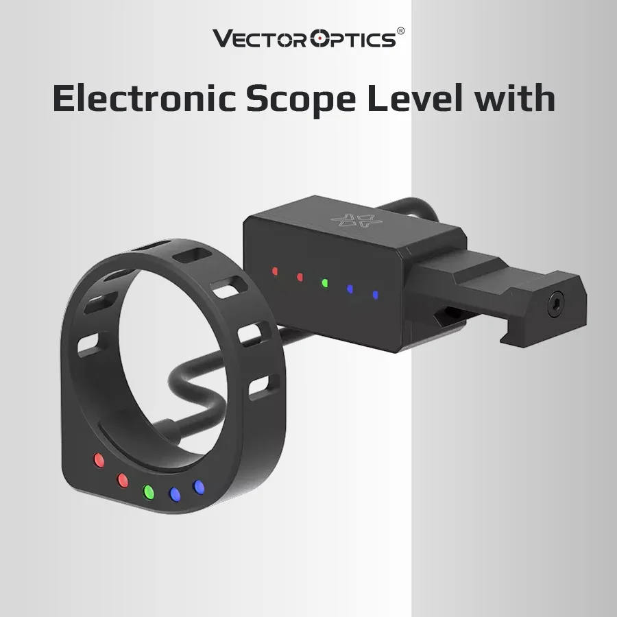 

Vector Optics Anti Cant Device Scope Level Led Weaver Mount Type-C Rechargeable Ip65 Shockproof Prs Rifle Scope Leveler