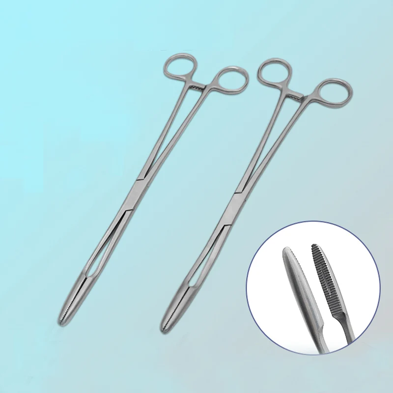 Stainless Steel Dressing Forceps Clamping Sterilisation Forceps Sponge Forceps
