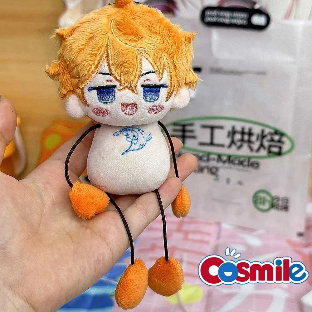 

Cosmile Anime Genshin Impact Tartaglia Plush Keychain Pendant Doll Toy Ant Body Bag Accessories Game Cosplay Cute C MT