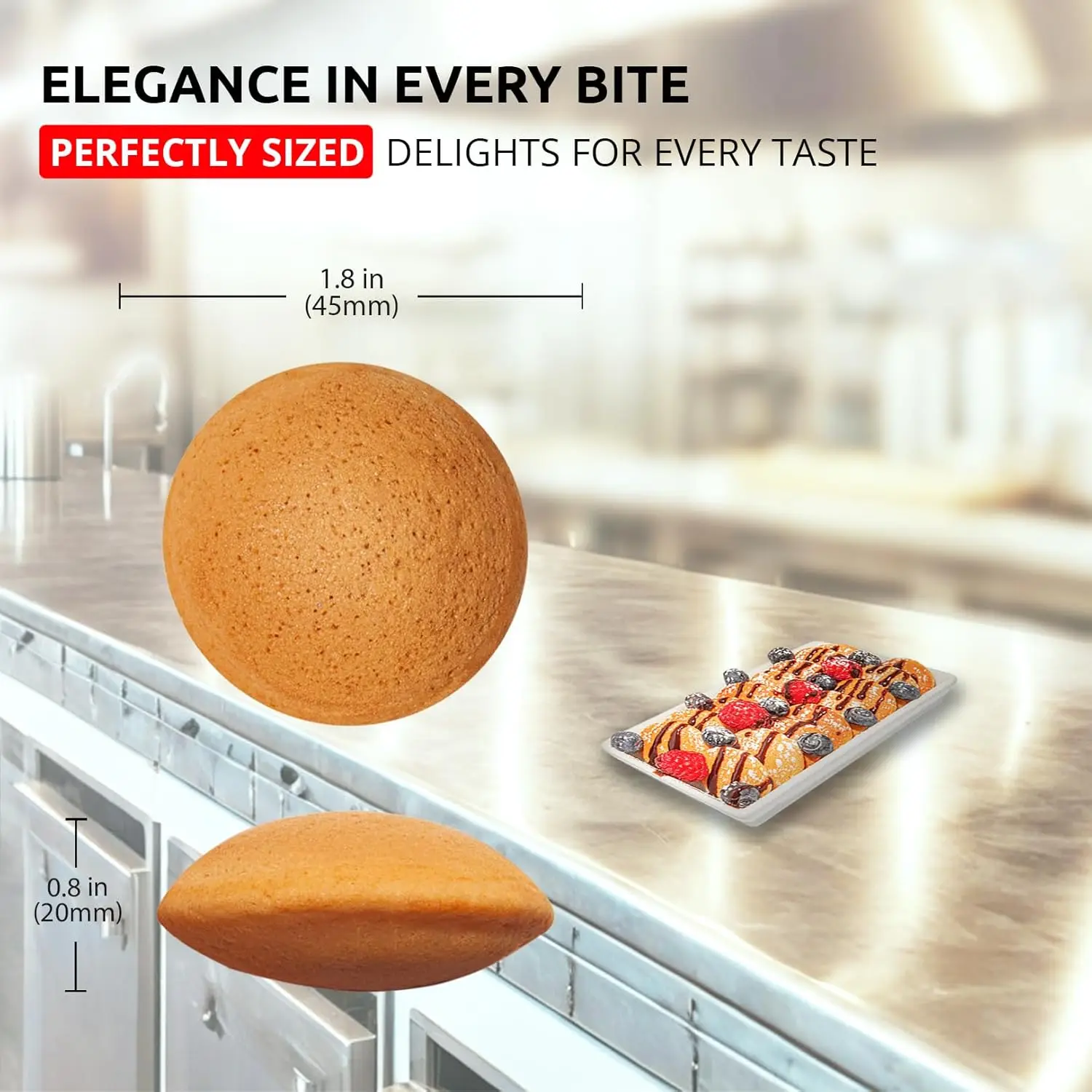 Мини-голландская блинница Poffertjes Making Machine из нержавеющей стали с антипригарным покрытием 110 В (25 шт.)