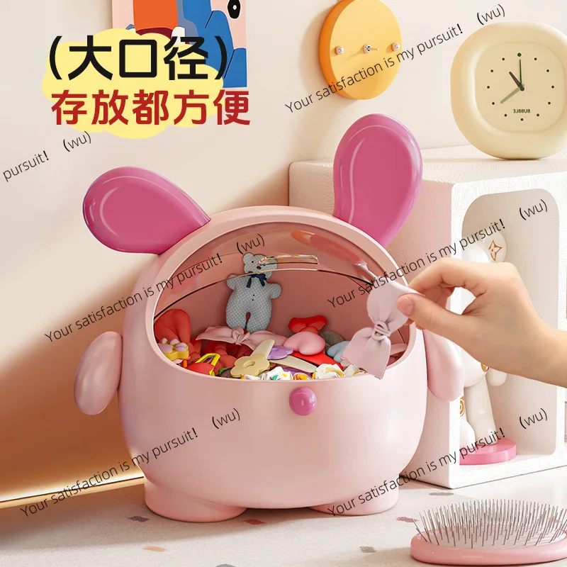 

Desktop cartoon large capacity creative plastic mini premium hair accessories storage box