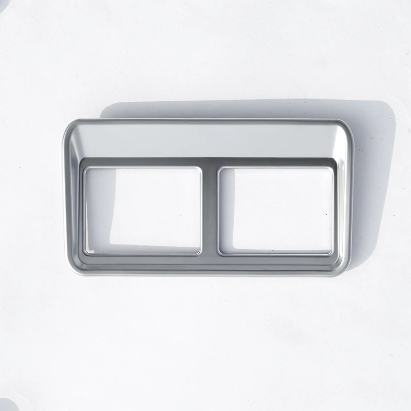 1 Pcs Interior Tail Door Switch Frame Cover Trim ABS Chrome For Land Rover Discovery Sport 2015 2016 2017 Car Accessories