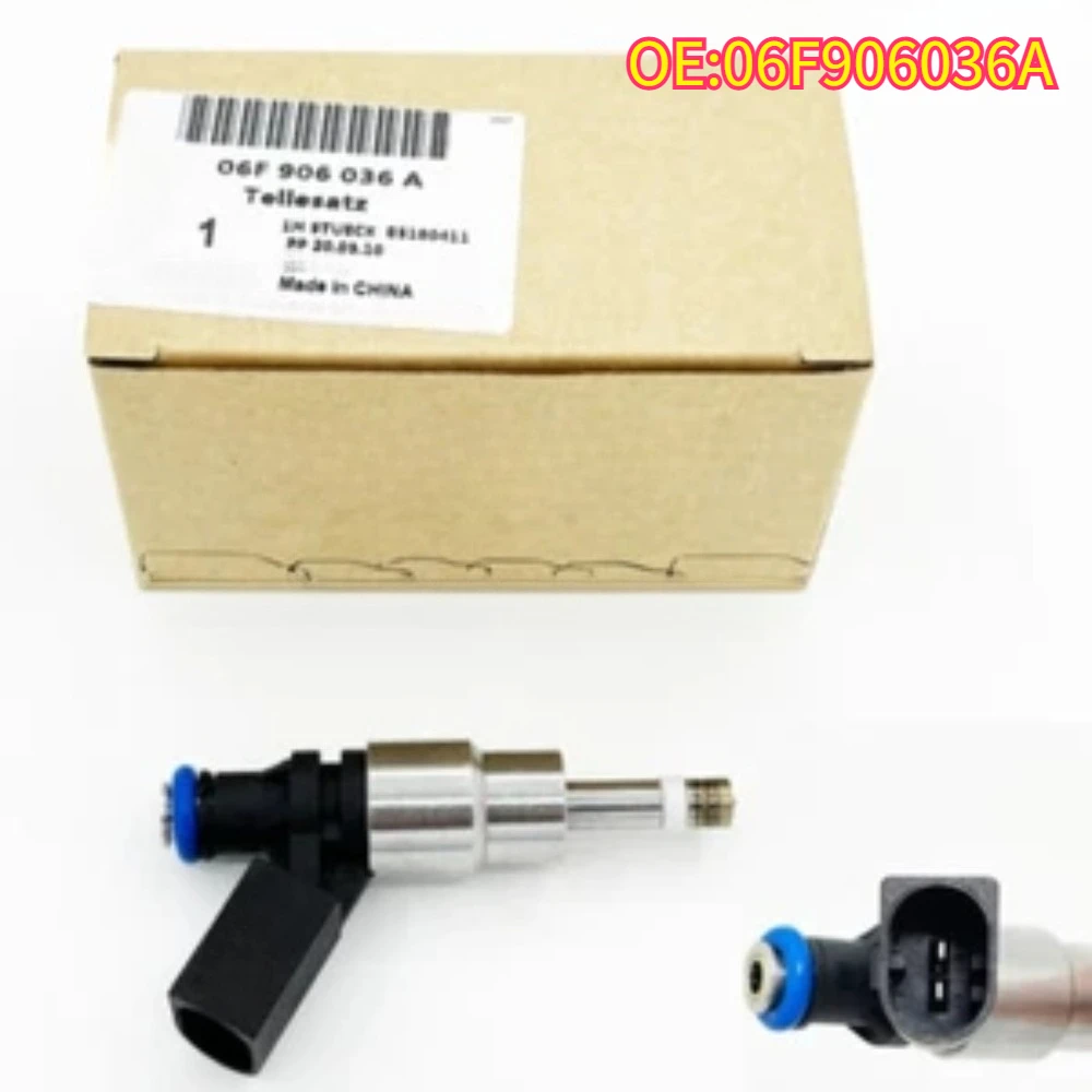 

High quality New For 1/4Pcs 06F906036A Original Fuel Injector Nozzle AUDI A3/4 B7 A/C6 TT 2004-12VW EosGolf VJettaPassat