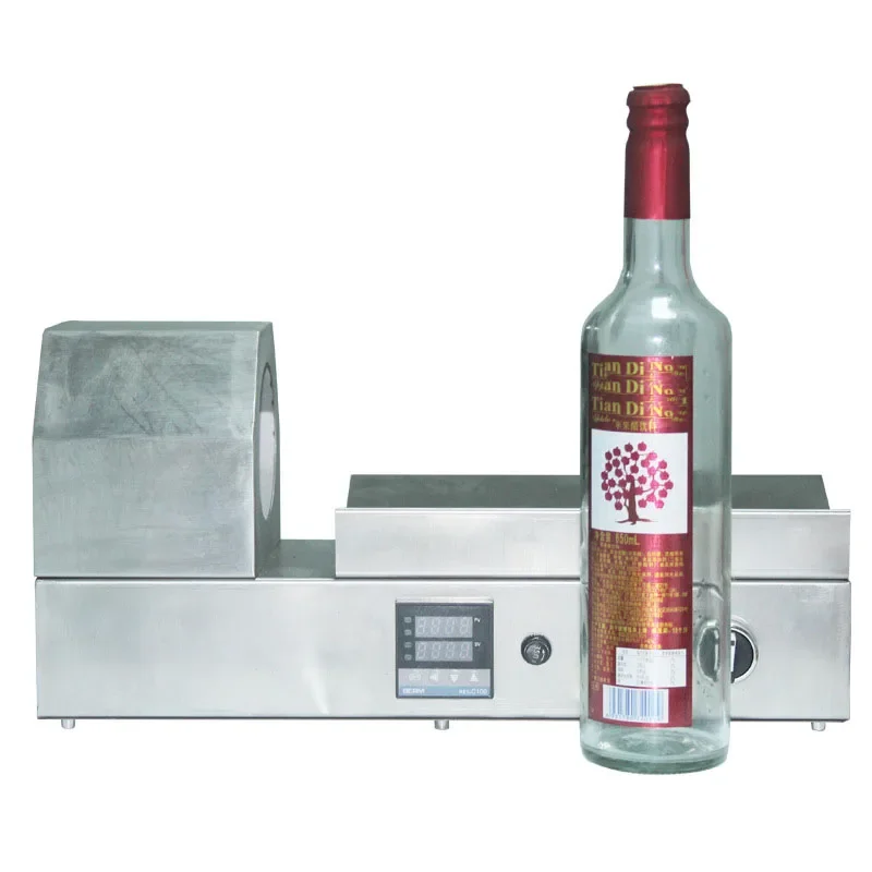 220v New Film Shrink Machine 110V/220V Red Wine Rubber Cap Shrink Sealing Tool Pvc Heat Shrink Plastic Bottle Cap Shrinker