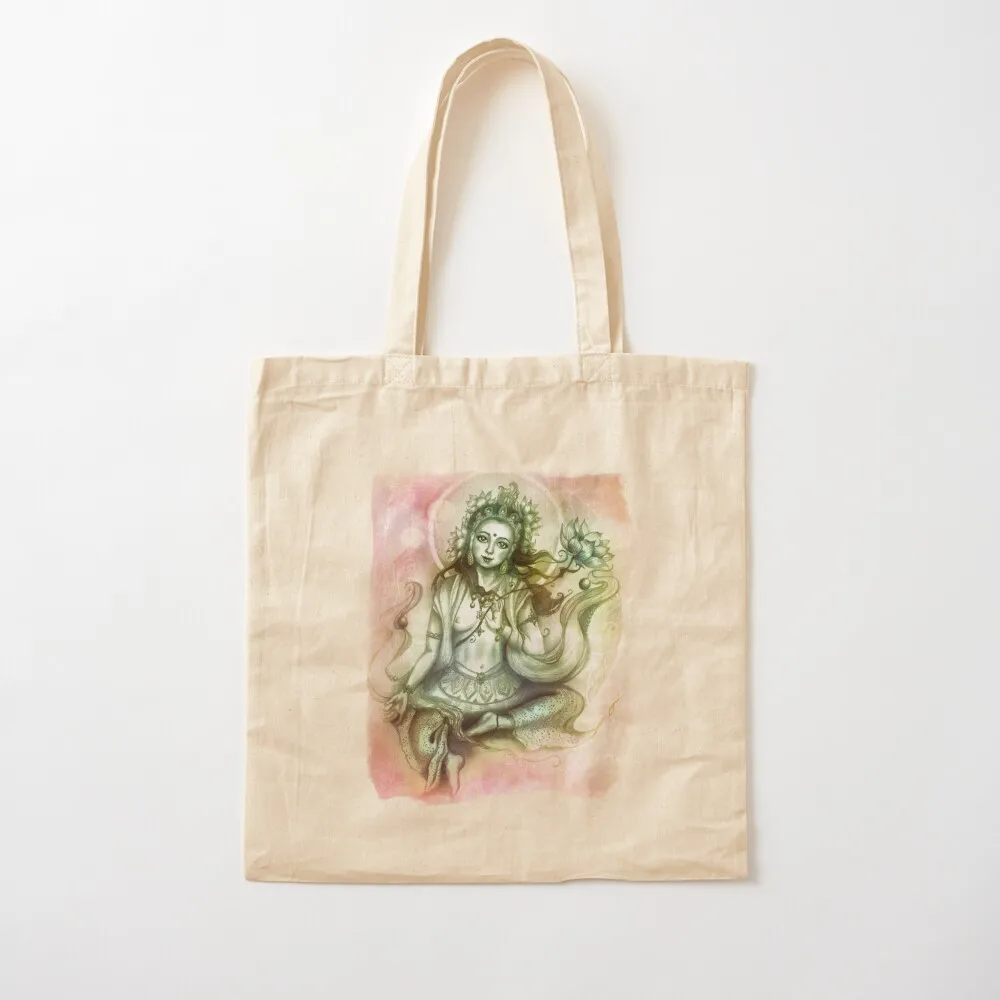 

Green Tara Tote Bag handbag university shopper bag Cloth bags Canvas Tote Bag