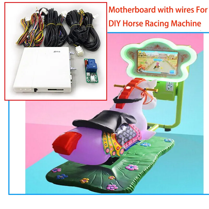 Crazy Horse Main Board for Coin Operated Kid Ridding Swing Arcade Machine Children Simulation Game Console