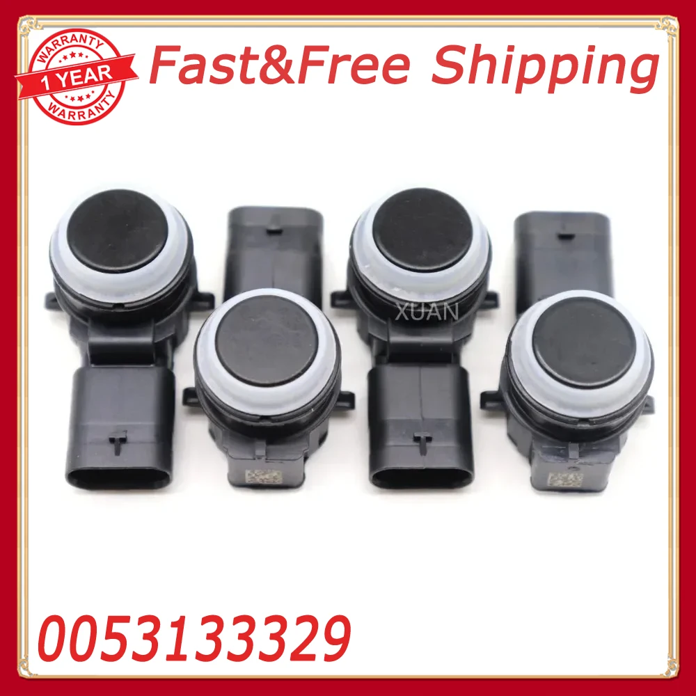 

4X 0053133329 Rear PDC Car Bumper Parking Aid Sensor For Chrysler Fiat Jeep