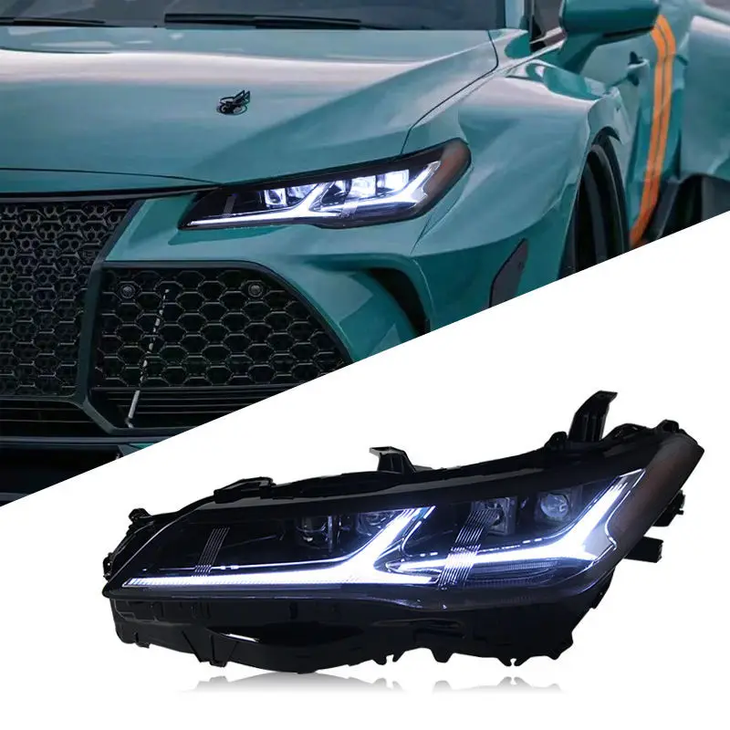 

Suitable For 18-23 Toyota Asian Dragon Headlight Assembly Modified US Version LED Daytime Running Light Running Water Turn