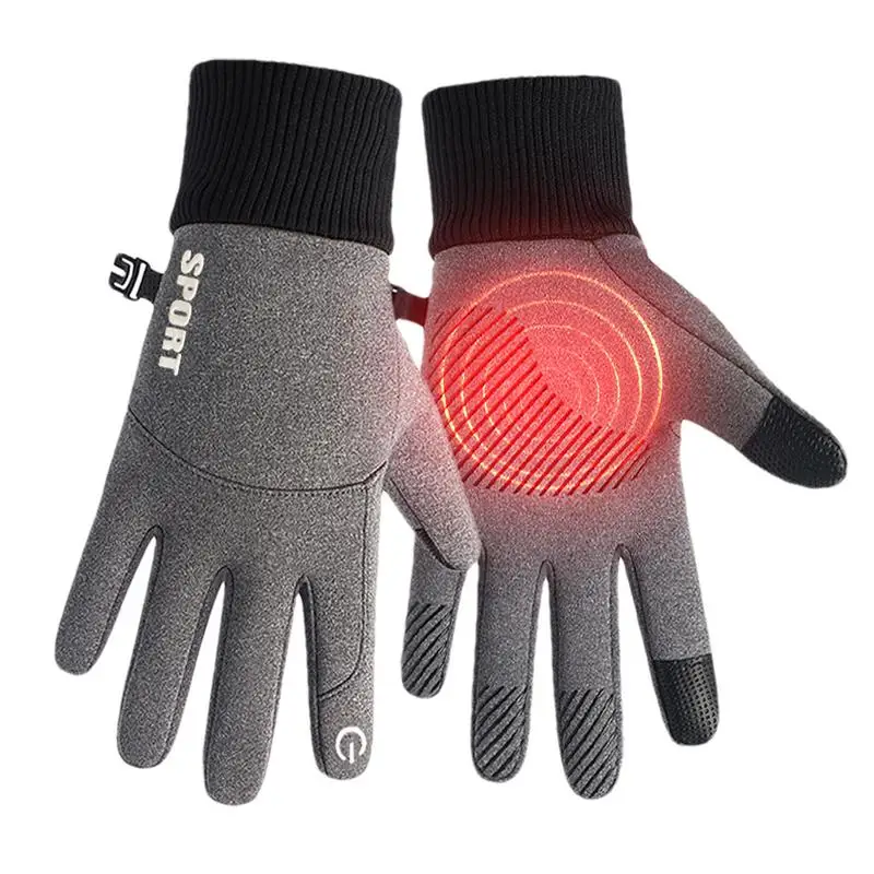 

USB Heated Gloves Heated Warm Sports Outdoor Gloves Ski Heated Gloves USB Hand Warmer Gloves Touchscreen Heated Warm Sports