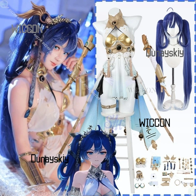 

Аниме игра Wuthering Waves косплей костюм Iuno богиня сексуальный комбинезон без рукавов мини-платье Jirai Kei нижнее белье Хэллоуин вечерние