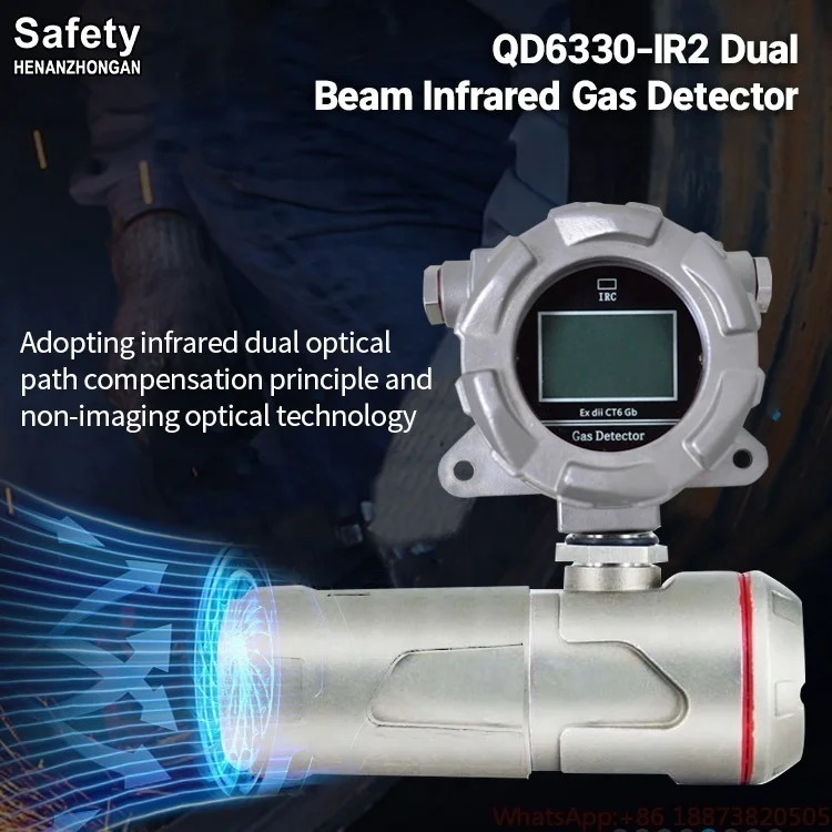 Dual Beam Infrared Point Gas Detector Ir Infrared Type Gas Detectors