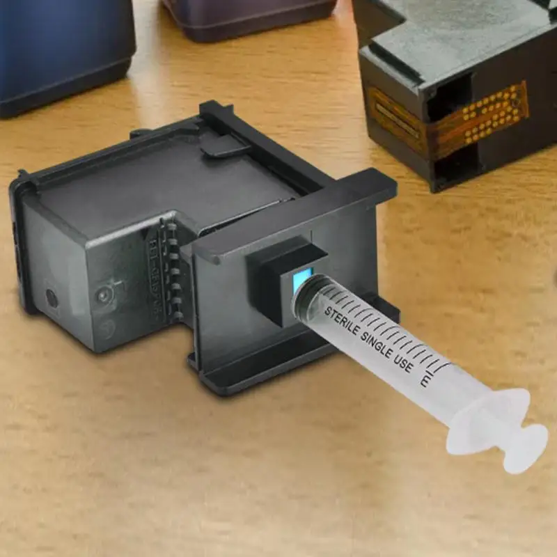 Inkt Navulling Gereedschapset Inkt Navulling Cartridge Clip & Spuit Tool Kit Multifunctionele Inkt Navulling Cartridge Clip Inkjet Printer
