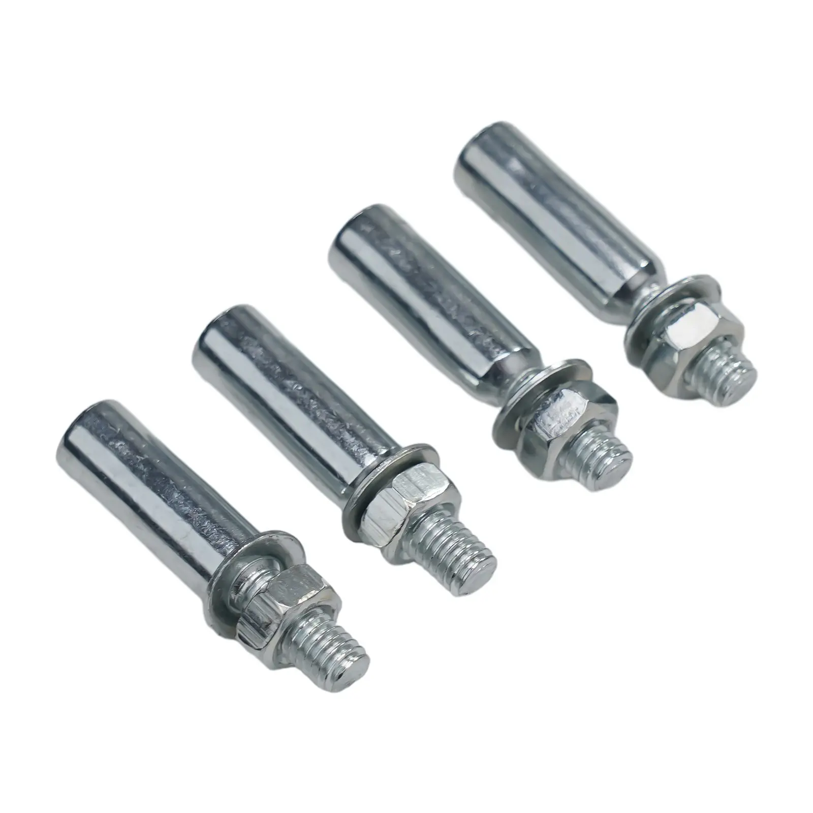 4pcs Bicycle Standard Cotter Pin 8.5/9/9.5mm 3/8 Bicycle Crank Chainwheel With Nut And Washer Bike Accessories