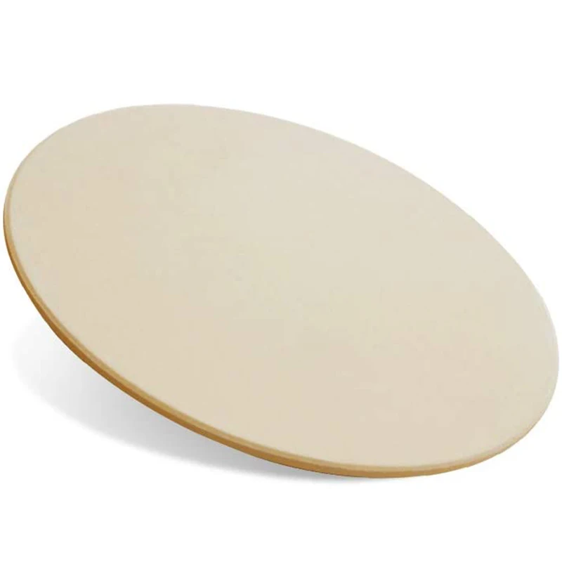 

Pizza Stone 15 inch Round Baking Stone for Bread Ceramic Pizza Grilling Stones for Cooking and Baking BBQ and Grill