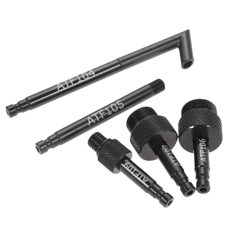 

5Pcs VAS6262 1 ATF Automatic Transmission Fluid Oil Filler Adapters Connector VAS6262 2 for VW AISIN 09G 01J CVT Transmission